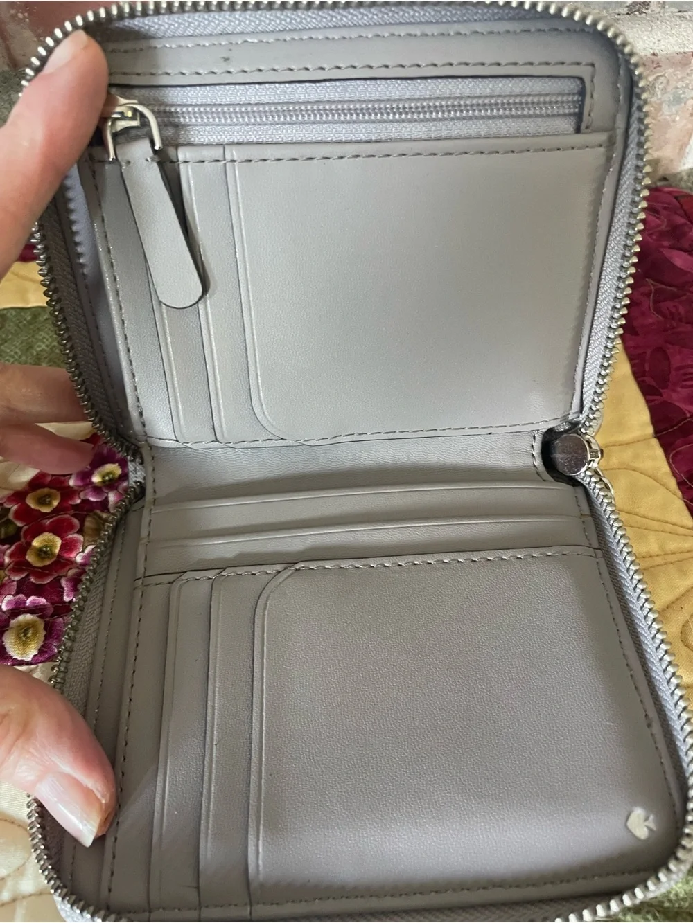 Kate Spade Color block Two-Tone Wallet - Picture 2 of 6